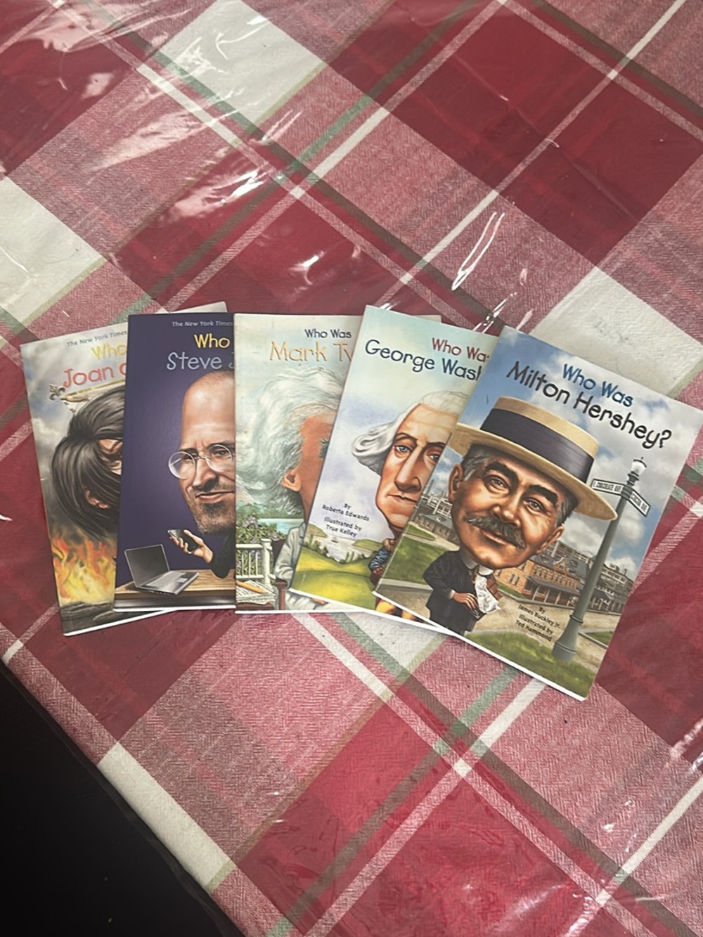 Biography Book Set - Assorted “Who Was” series